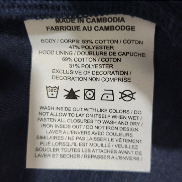 Nike Sportswear Big Kids Tech Fleece Full Zip Hoodie Size Medium 10-12 Yrs Blue - Picture 13 of 14